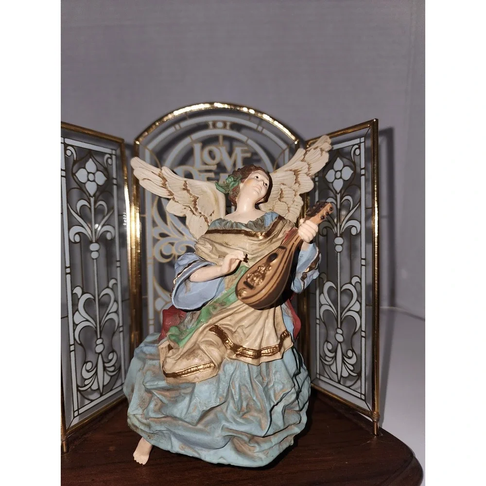 1980 Hallmark‎ Heavenly Ministrel Angel Mandolin